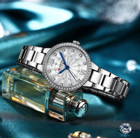 CURREN Brand 2022 New Ladies Original Luxury Watch Waterproof Stainless Steel Casual Sports Quartz Ladies Watch relogio feminino
