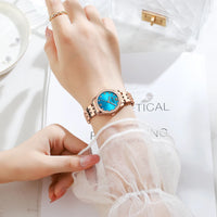 CURREN Brand Ladies Fashion Waterproof Watch Quartz Stainless Steel Strap Diamond Fashion High Quality Ladies Watch Reloj Mujer