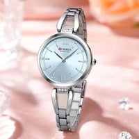 CURREN 9092 Women's Stainless Steel Quartz Watch Luxury and Elegant Watch Business Women's Bracelet Watches Relojes De Mujer