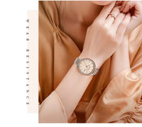 CURREN Women Watch Top Brand Luxury Lady Girl Wristwatch Elegant Stainless Steel Bracelet Waterproof Casual Female Clock 9099