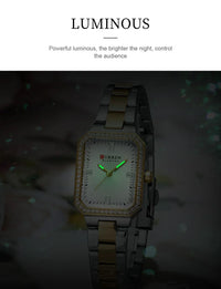 CURREN Elegant Quartz Ladies Wristwatch Top Brand Original Watch For Women Luxury Waterproof Luminous Watches