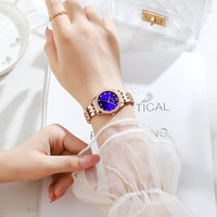 CURREN Top Brand Ladies Watch Elegant Stainless Steel Bracelet Simple Waterproof Ladies Business Watch Relogio Feminino