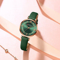 CURREN 9079 Elegant Women's Quartz Watch Fashion Casual Leather Strap Waterproof Clock Business Lady Watch Gift Reloj Mujer
