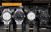 CURREN 8110 Men's Quartz Watch Calendar Luminous Sports Strap Waterproof Casual Cool Wristwatch Male Clock reloj hombre