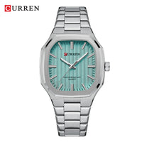 CURREN Brand Fashion Business Multi-functional Steel Band Quartz Men's Luxury Steel Wristwatch Retro Clock