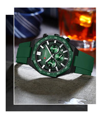 CURREN Sport Mens Watches Top Brand Luxury Auto Date Watch Men Waterproof Luminous AQUANAUT Quartz Watches for Men Reloj Hombre