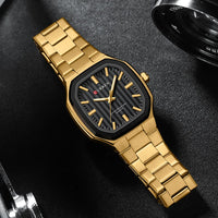 CURREN Brand Fashion Business Multi-functional Steel Band Quartz Men's Luxury Steel Wristwatch Retro Clock