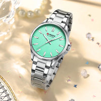 CURREN Simple Women Bracelet Luminous Quartz Watches For Ladies Sports Round Waterproof Business Wristwatch Relogio Feminino