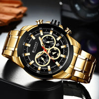 CURREN Quartz Watch for Men Top Brand Luxury Fashion Business Watches Steel Waterproof Man Sport Wristwatch Relogio Masculino