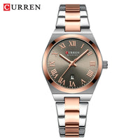 CURREN Women Watches Fashion Gold Stainless Stain Steel Ladies Watch Waterproof Quarzt Wristwatch Romatic Girlfriend Gift