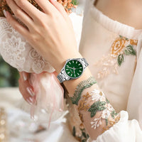 CURREN New Watch Women Fashion Casual Stainless Steel Watches Simple Ladies Round Dial Quartz Wristwatches Clock Reloj Mujer