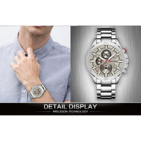 CURREN Men Watches Top Brand Luxury Men Military Wristwatches Full Steel Men Sports Watch Waterproof Relogio Masculino Montre