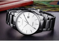 CURREN 8106 Men's Watch Waterproof Top Brand Luxury Calendar Fashion Male Clock Stainless Steel Sport Men Wristwatch