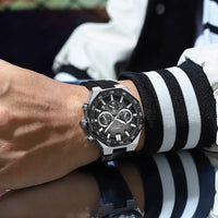 CURREN Sport Mens Watches Top Brand Luxury Auto Date Watch Men Waterproof Luminous AQUANAUT Quartz Watches for Men Reloj Hombre