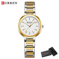 CURREN Luxury Brand Women's Watch Classic Fashion Waterproof Luminous Calendar Watch Elegant Quartz Women Watch Reloj Hombre