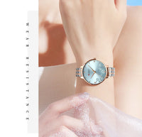 CURREN 9068 Fashion Women Watches Stainless Steel strap Ultra Thin Quartz Watch Woman Romantic Clock Women Watches Montre Femme