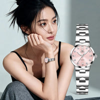 OLEVS 3735 Women's Quartz Wristwatch Delicate Fashion Small Dial Elegant Ladies Dress Watches Waterproof Watches for Woman New