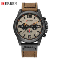 CURREN 8314 Watch For Men Top Brand Luxury Leather Quartz Men Watches Date Business Sport Male Wristwatch Clock Montre Homme