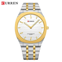 CURREN Top Luxury Brand Quartz Watch Men Stainless Steel Strap Military Watches 30ATM Waterproof Wristwatch Relogio Masculino
