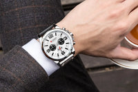 CURREN 8314 Watch For Men Top Brand Luxury Leather Quartz Men Watches Date Business Sport Male Wristwatch Clock Montre Homme