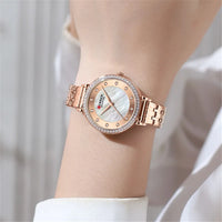 CURREN Fashion Women Watch Top Brand Luxury Lady Girl Wristwatch Original Stainless Steel Bracelet Classic Female Clock 9087