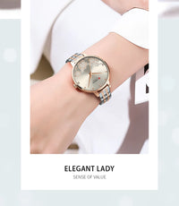 CURREN 9068 Fashion Women Watches Stainless Steel strap Ultra Thin Quartz Watch Woman Romantic Clock Women Watches Montre Femme