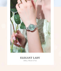 CURREN Luxury Brand Women's Watch Elegant Fashion Stainless Steel Waterproof Ladies Wristwatches with Rhinestone
