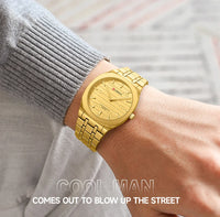 CURREN Top Luxury Brand Quartz Watch Men Stainless Steel Strap Military Watches 30ATM Waterproof Wristwatch Relogio Masculino