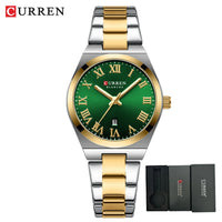 CURREN Watch Women,Watches for Women,Ladies Watches,Waterproof Fashion Dress Stainless Steel Bracelet Analog Watches Date