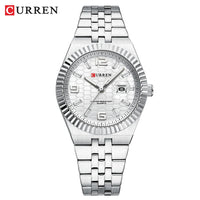 CURREN Women's Watch Analog Quartz Waterproof Ladies Wrist Watches with Date Dainty Fashion Luxury Stainless Steel Watch