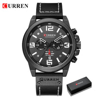 CURREN 8314 Watch For Men Top Brand Luxury Leather Quartz Men Watches Date Business Sport Male Wristwatch Clock Montre Homme