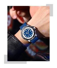 Curren 8448 Original Silicone Clock Hands Quartz Watches for Men Army Waterproof Sports Male Wristwatch reloj hombre