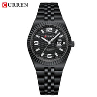 CURREN Women's Watch Analog Quartz Waterproof Ladies Wrist Watches with Date Dainty Fashion Luxury Stainless Steel Watch