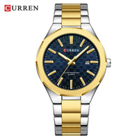 CURREN Men Watch Fashion Classial Luminous with Date Stainless Steel Band Relogio Masculino