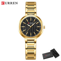 CURREN Luxury Brand Women's Watch Classic Fashion Waterproof Luminous Calendar Watch Elegant Quartz Women Watch Reloj Hombre