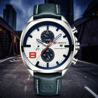 CURREN Men Watch Luxury Wristwatch Quartz Wristwatches Fashion Leather Punk Style Mens Watches Relogio Masculino
