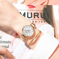 CURREN 9072 Fashion Stainless Steel Women Luxury Watch Analog Quartz Wristwatch Ladies Elegant Dress Watches Relogio Feminino