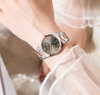 CURREN Women Watch Top Brand Luxury Lady Girl Wristwatch Elegant Stainless Steel Bracelet Waterproof Casual Female Clock 9095
