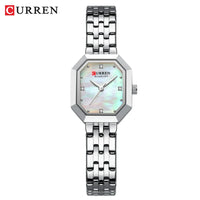 CURREN Elegant Fashion Women's Watches Luxury Brand Original Quartz Watch for Ladies Waterproof Stainless Steel Luminous Date