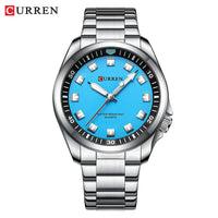 CURREN Fashion Men Watch Top Brand Luxury Waterproof Sport Mens Watches Stainless Steel Automatic Date Military Wristwatch