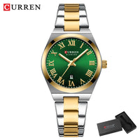 CURREN Women Watches Fashion Gold Stainless Stain Steel Ladies Watch Waterproof Quarzt Wristwatch Romatic Girlfriend Gift