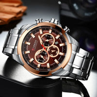 CURREN Quartz Watch for Men Top Brand Luxury Fashion Business Watches Steel Waterproof Man Sport Wristwatch Relogio Masculino