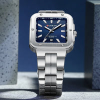 CURREN Luxury Original Man Watch Waterproof Stainless Steel Luminous Men's Wristwatch Date Week Quartz Fashion Watches For Men
