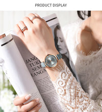 CURREN 9079 Elegant Women's Quartz Watch Fashion Casual Leather Strap Waterproof Clock Business Lady Watch Gift Reloj Mujer