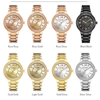 CURREN Fashion Women Watch Top Brand Luxury Ladies Girl Wristwatch Black Stainless Steel Bracelet Classic Female Clock Gift 9004