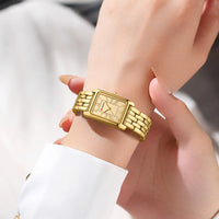 CURREN Women Watch Top Brand Luxury Lady Girl Wristwatch Stainless Steel Bracelet Waterproof Female Original Clock Gift 9115