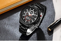 CURREN Men Watches Top Brand Luxury Men Military Wristwatches Full Steel Men Sports Watch Waterproof Relogio Masculino Montre