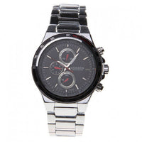 Curren Men's Stainless Steel Chronograph (Black 4.3cm Dial) - CUR060