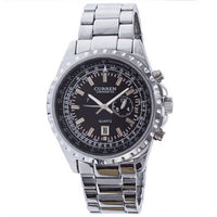 Curren Quartz Men's Stainless Steel (Black 4.5cm Dial) - CUR074