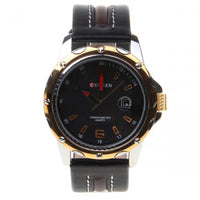 Curren Quartz Men's Watch with Gold Accents (Dark Chocolate 4.4cm Dial) - CUR090